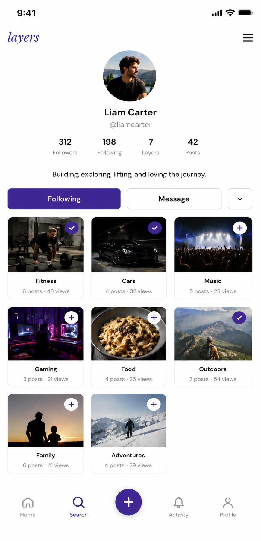 Layers app screenshot